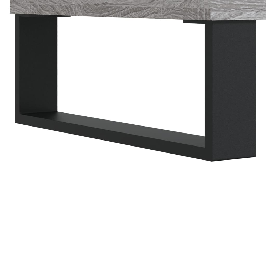 vidaXL Ντουλάπα Γκρι Sonoma 69,5 x 31 x 115 εκ. από Επεξεργασμένο Ξύλο