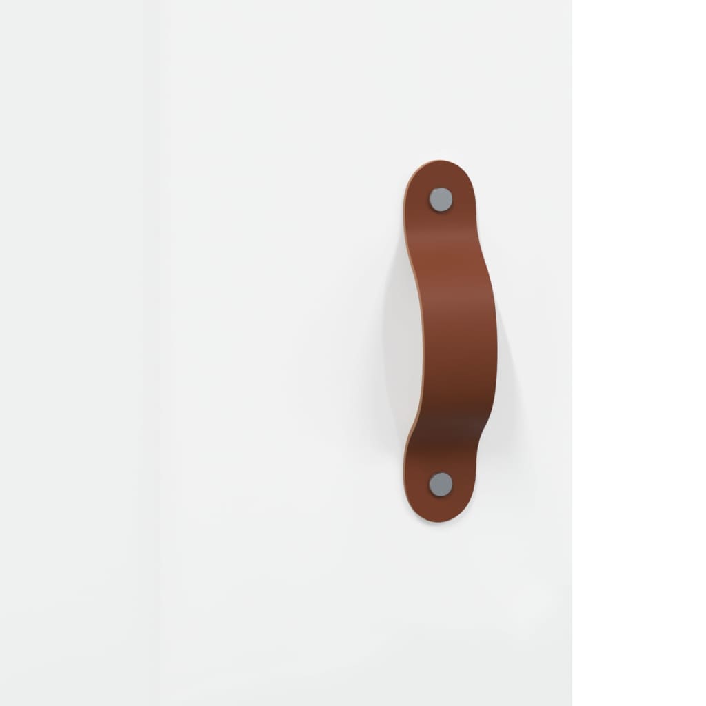 vidaXL Ντουλάπι Τοίχου Γυαλιστερό Λευκό 69,5 x 34 x 90 εκ.