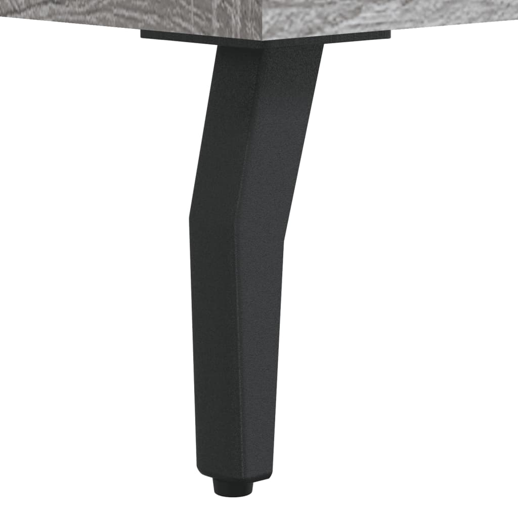 vidaXL Ντουλάπι Γκρι Sonoma 69,5 x 34 x 180 εκ. Επεξεργασμένο Ξύλο
