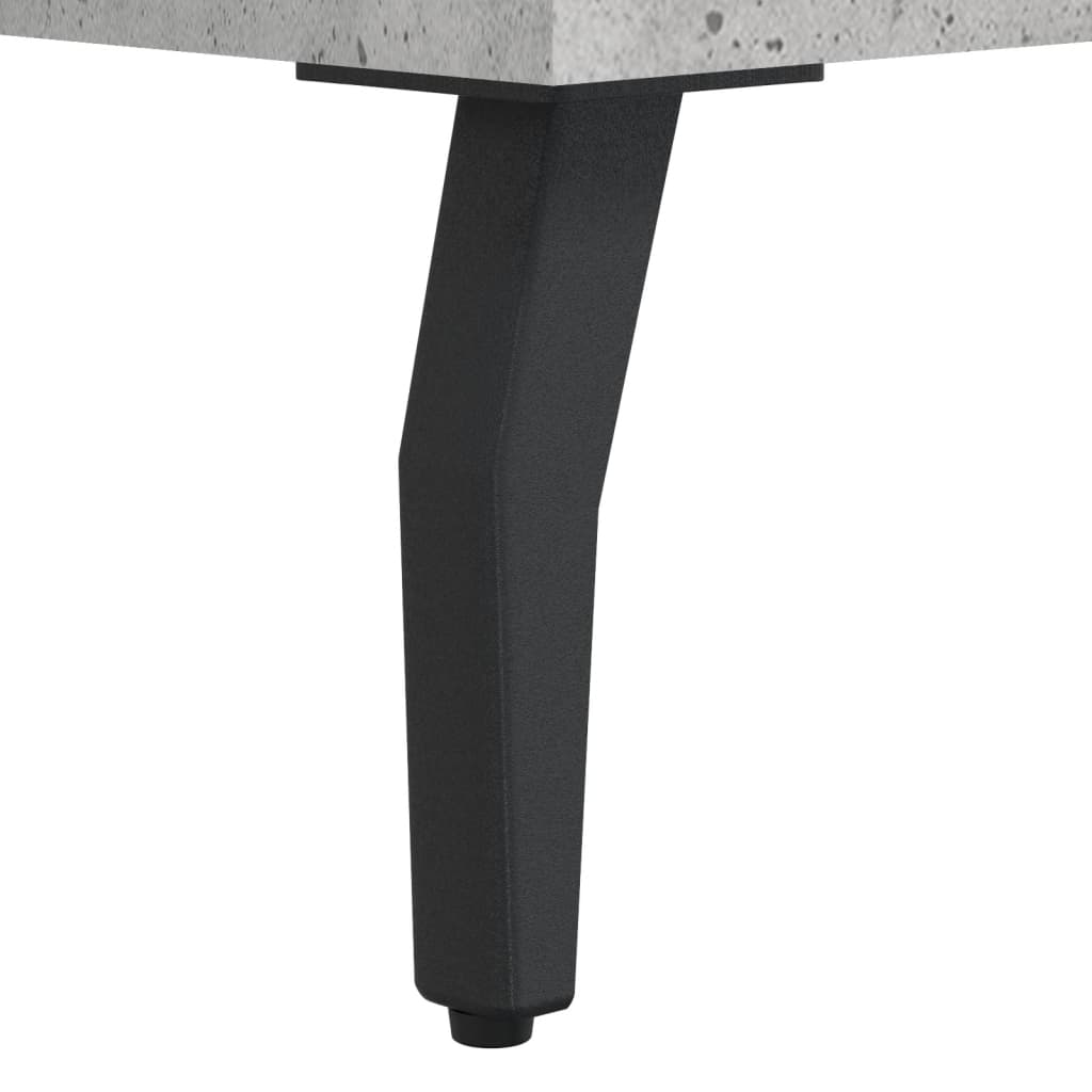 vidaXL Ντουλάπι Γκρι Σκυροδέματος 34,5x34x180 εκ. Επεξεργασμένο Ξύλο