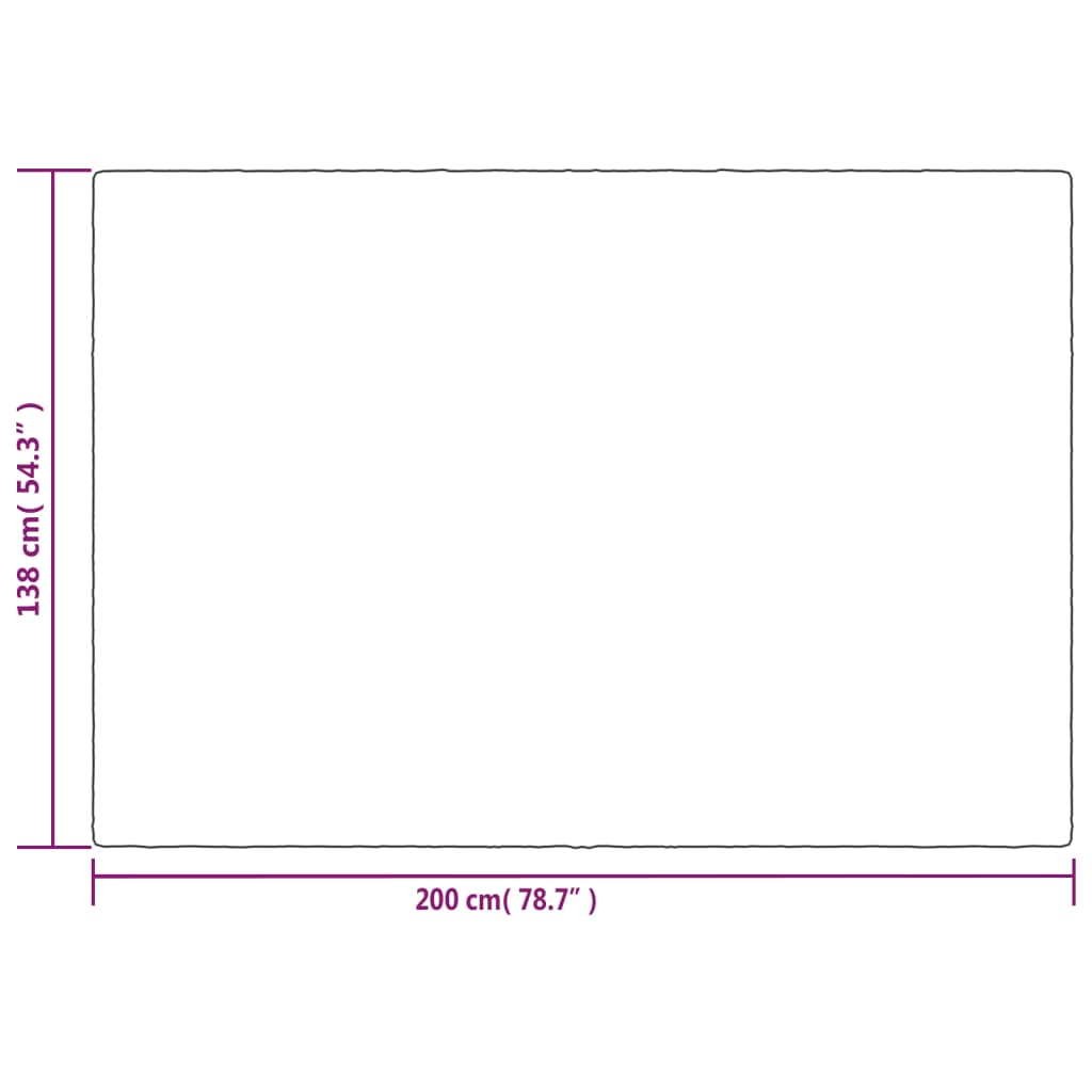 vidaXL Κουβέρτα Βαρύτητας με Κάλυμμα Γκρι 138x200 εκ. 6 κ. Υφασμάτινη