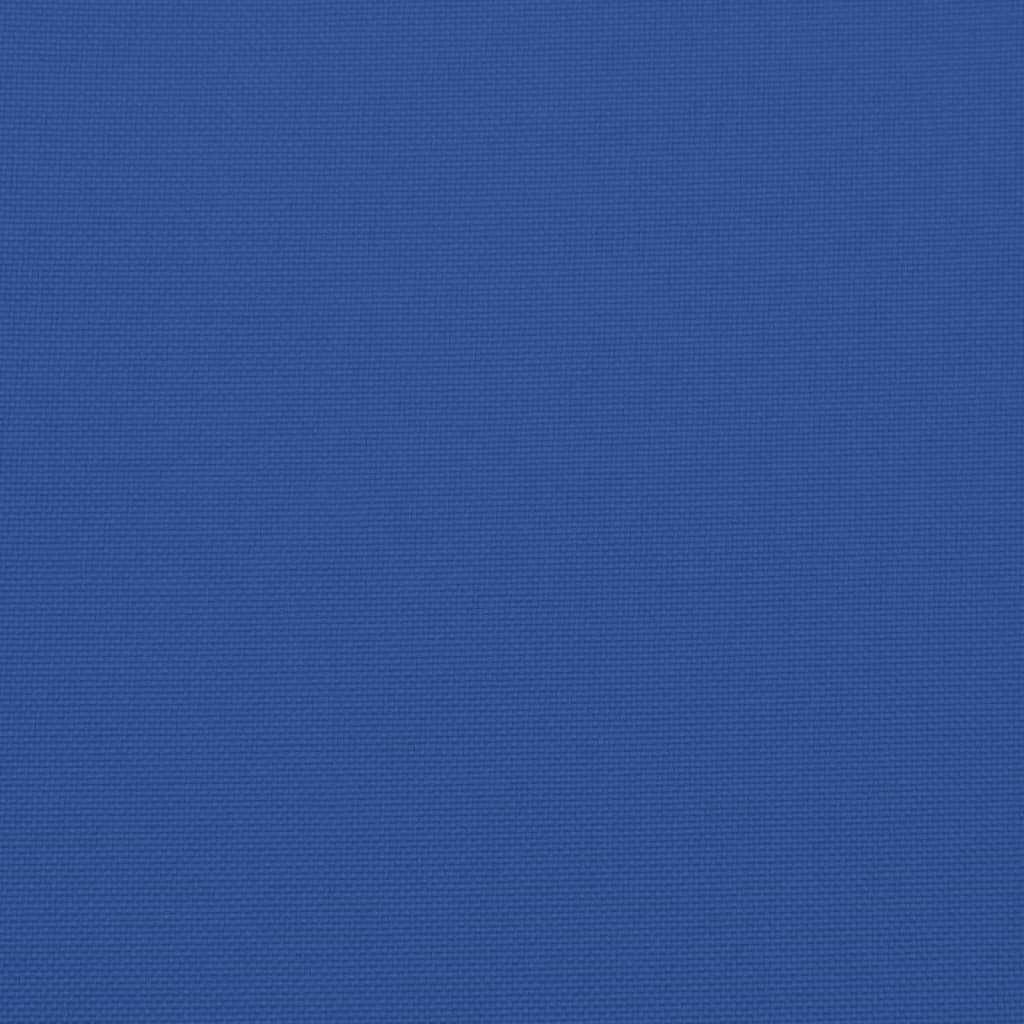 vidaXL Μαξιλάρια Καρέκλας Κήπου 6 τεμ. Μπλε 40x40x7 εκ. Υφασμάτινα