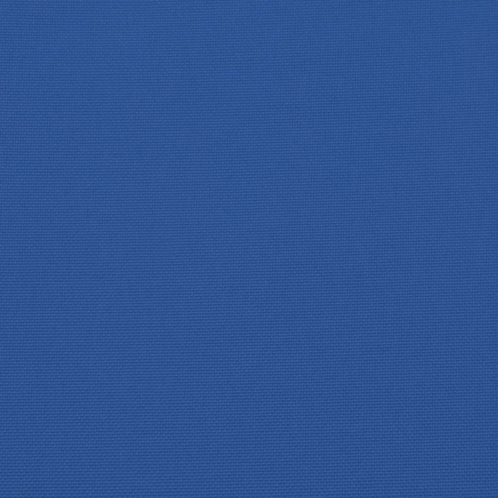 vidaXL Μαξιλάρια Παλέτας Κήπου 4 τεμ. Μπλε 50x50x7 εκ. Oxford Ύφασμα