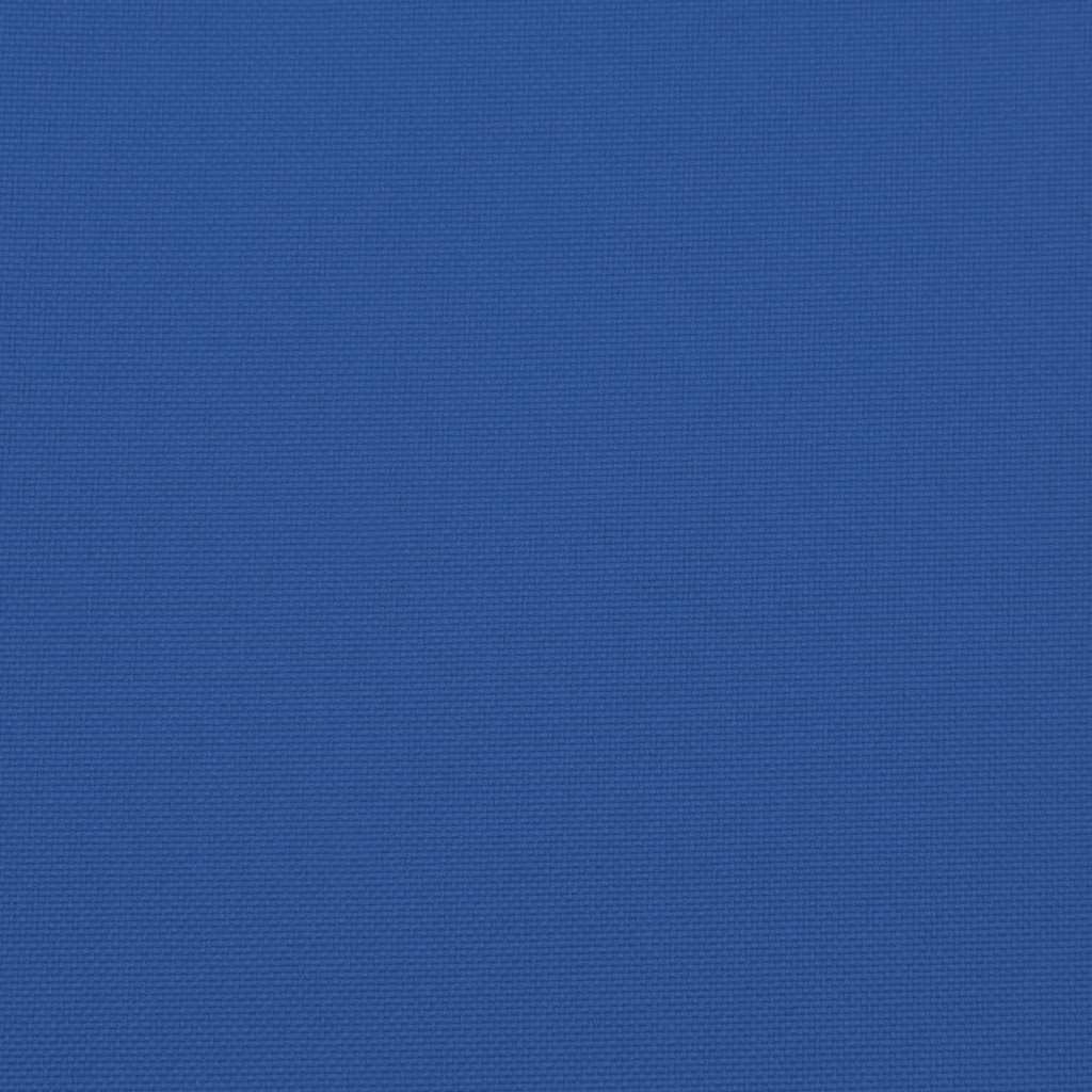 vidaXL Μαξιλάρια για καρέκλες Μονόχρωμο 2 pcs Μπλε 58 x 77 x 4,5 εκ