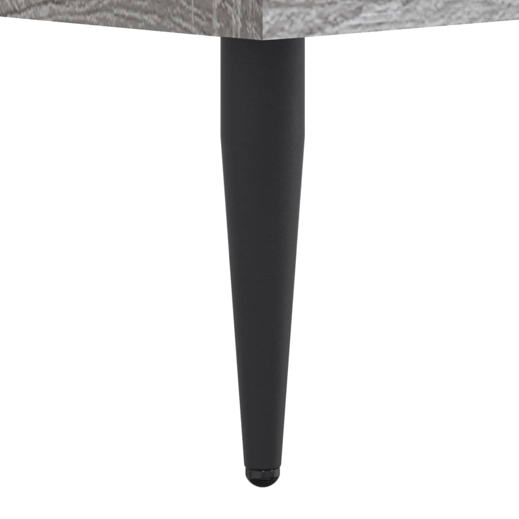 vidaXL Πλαίσιο Κρεβατιού Γκρι Sonoma 120x200 εκ. Επεξεργασμένο Ξύλο