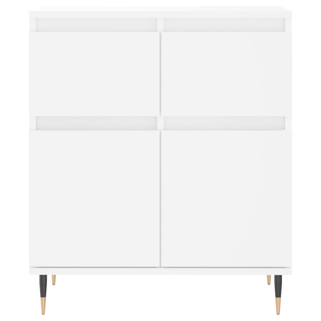 vidaXL Συρταριέρα Λευκή 60 x 35 x 70 εκ. από Επεξεργασμένο Ξύλο