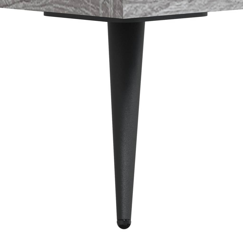 vidaXL Κομοδίνα 2 τεμ. Γκρι Sonoma 40 x 35 x 47,5 εκ. Επεξεργ. Ξύλο