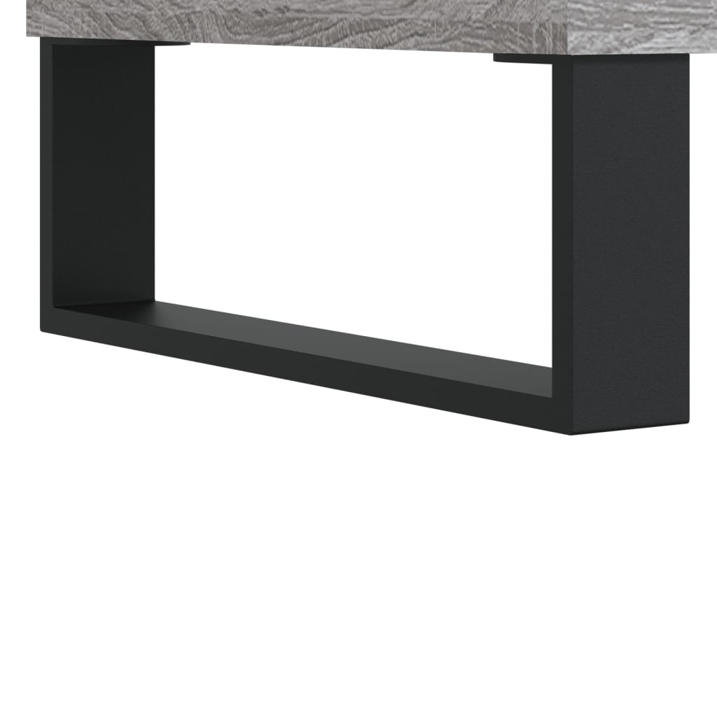 vidaXL Ντουλάπι Γκρι Sonoma 69,5 x 34 x 90 εκ. από Επεξεργασμένο Ξύλο