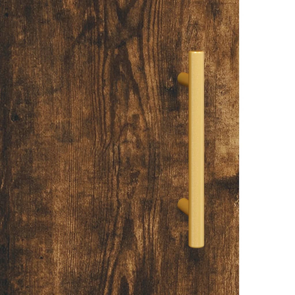 vidaXL Ντουλάπι Τοίχου Καπνιστή Δρυς 60x31x70 εκ. Επεξεργασμένο Ξύλο