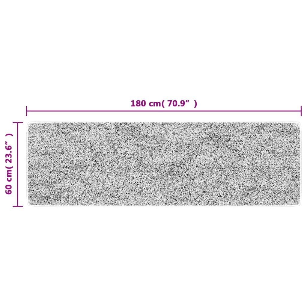 vidaXL Χαλί Κουζίνας Πλενόμενο Αντιολισθητικό Πολύχρωμο 60x180 εκ.