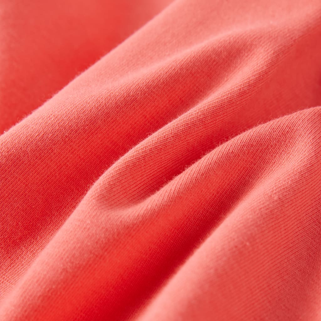 Μπλουζάκι Παιδικό με Πολύ Κοντά Μανίκια Κοραλί 128