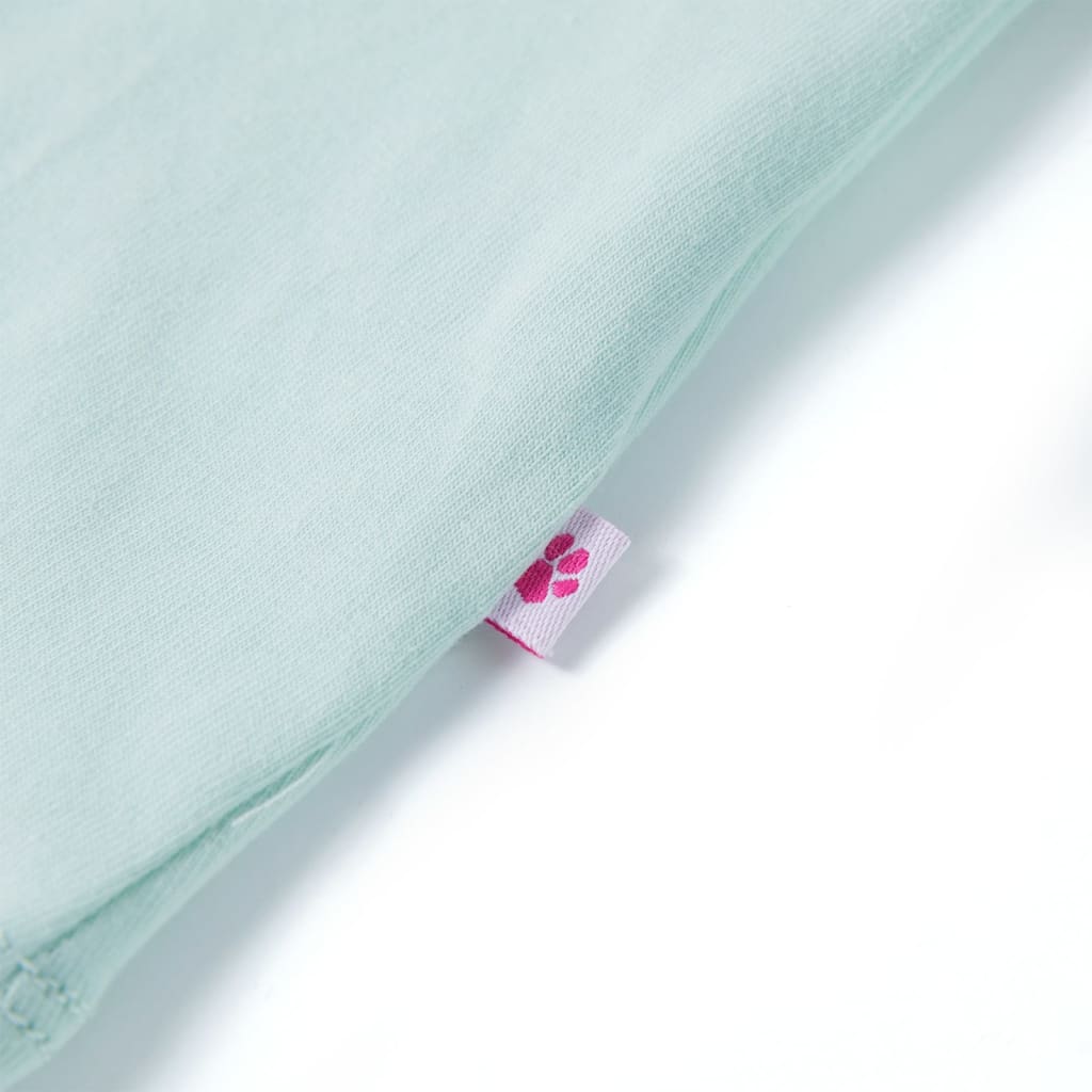 Αμάνικο Μπλουζάκι Παιδικό Ανοιχτό Χρώμα Μέντας 140