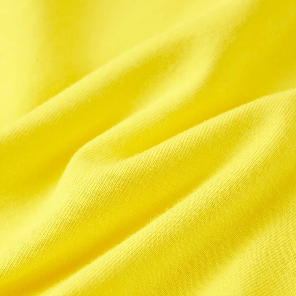 Μπλουζάκι Παιδικό Έντονο Κίτρινο 116