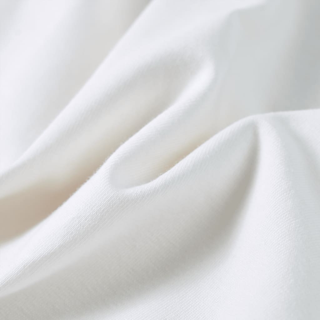 Μπλουζάκι Παιδικό με Βολάν Μανίκια Εκρού 92