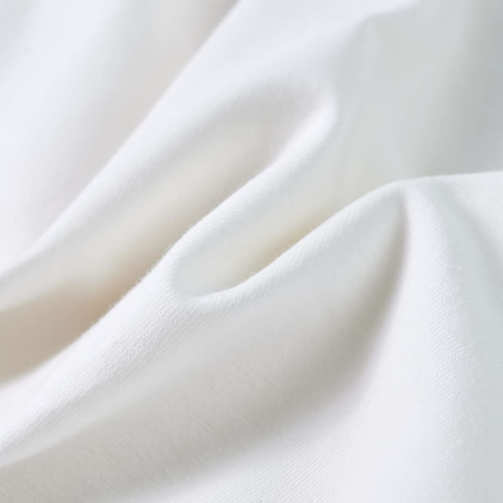 Μπλουζάκι Παιδικό με Βολάν Μανίκια Εκρού 116