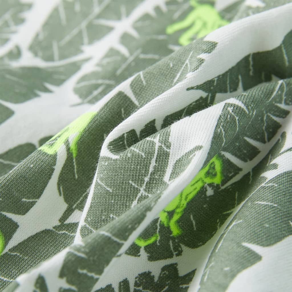 Μπλουζάκι Παιδικό Εκρού και Σκούρο Χρώμα Κισσού 116