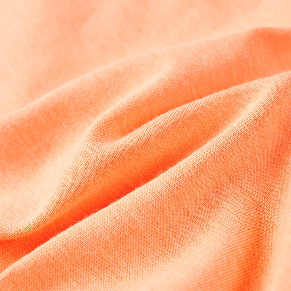 Μπλουζάκι Παιδικό Κοντομάνικο Νέον Πορτοκαλί 140