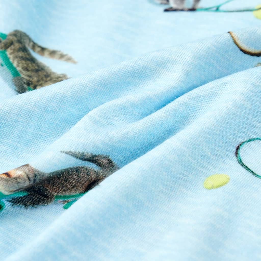 Μπλουζάκι Παιδικό Ανοιχτό Μπλε Μελανζέ 140