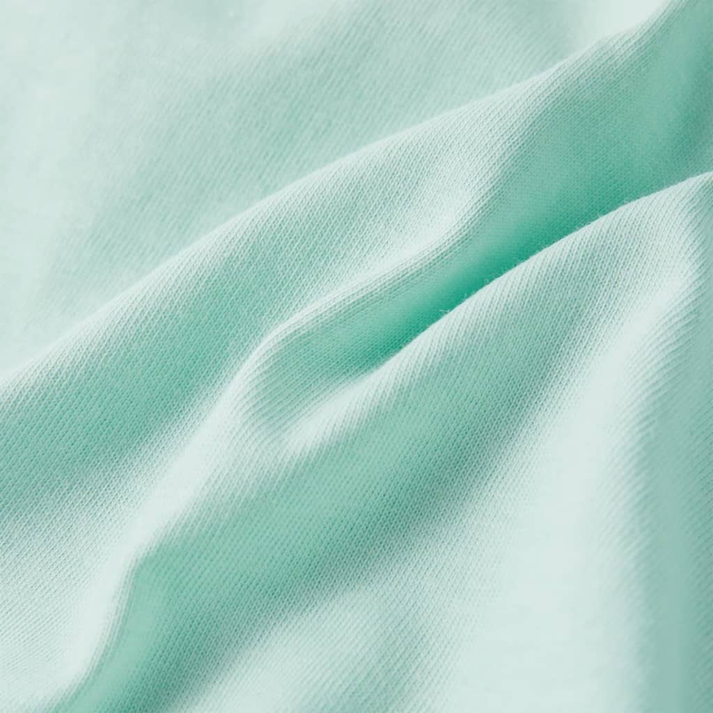 Μπλουζάκι Παιδικό Ανοιχτό Χρώμα Μέντας 116