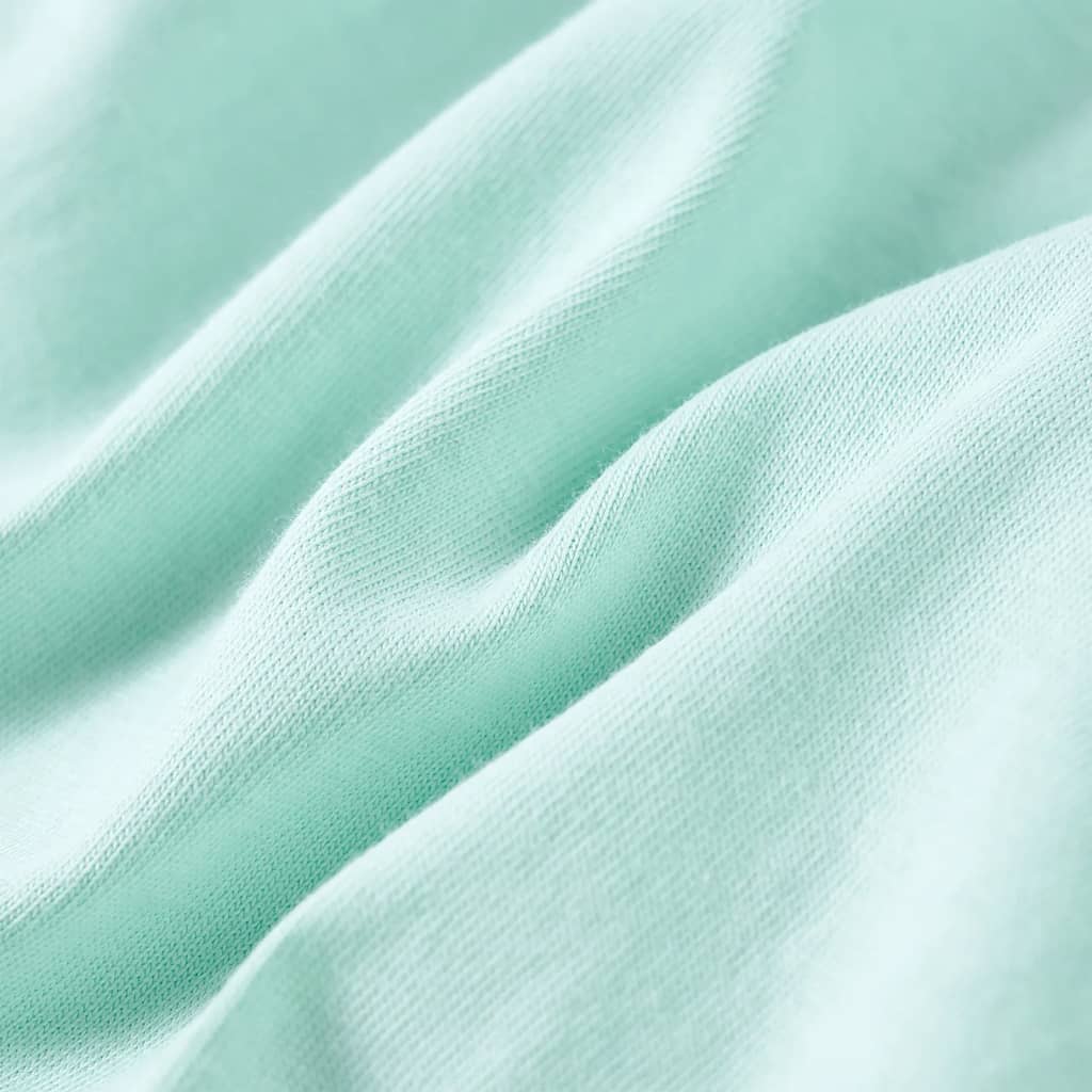 Μπλουζάκι Παιδικό Ανοιχτό Χρώμα Μέντας 140