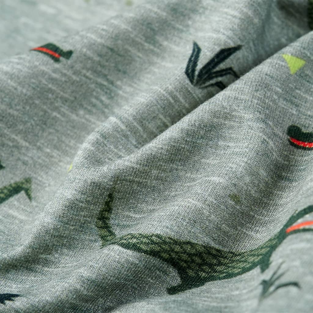 Φούτερ Παιδικό Ανοιχτό Χακί Μελανζέ 128