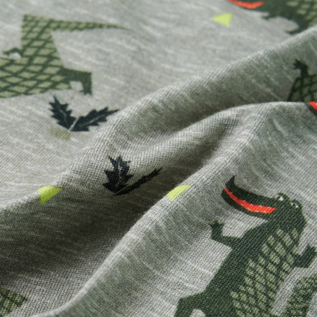 Πουκάμισο Παιδικό Ανοιχτό Χακί Μελανζέ 140