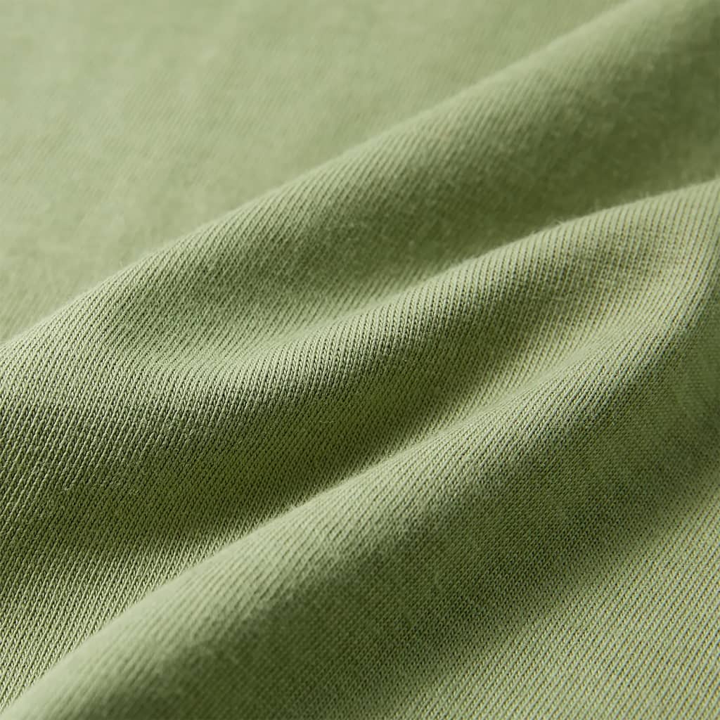 Μπλουζάκι Παιδικό Κοντομάνικο Ανοιχτό Χακί 128