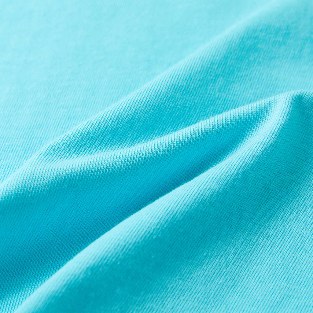 Μπλουζάκι Παιδικό Κοντομάνικο Χρώμα Άκουα 92