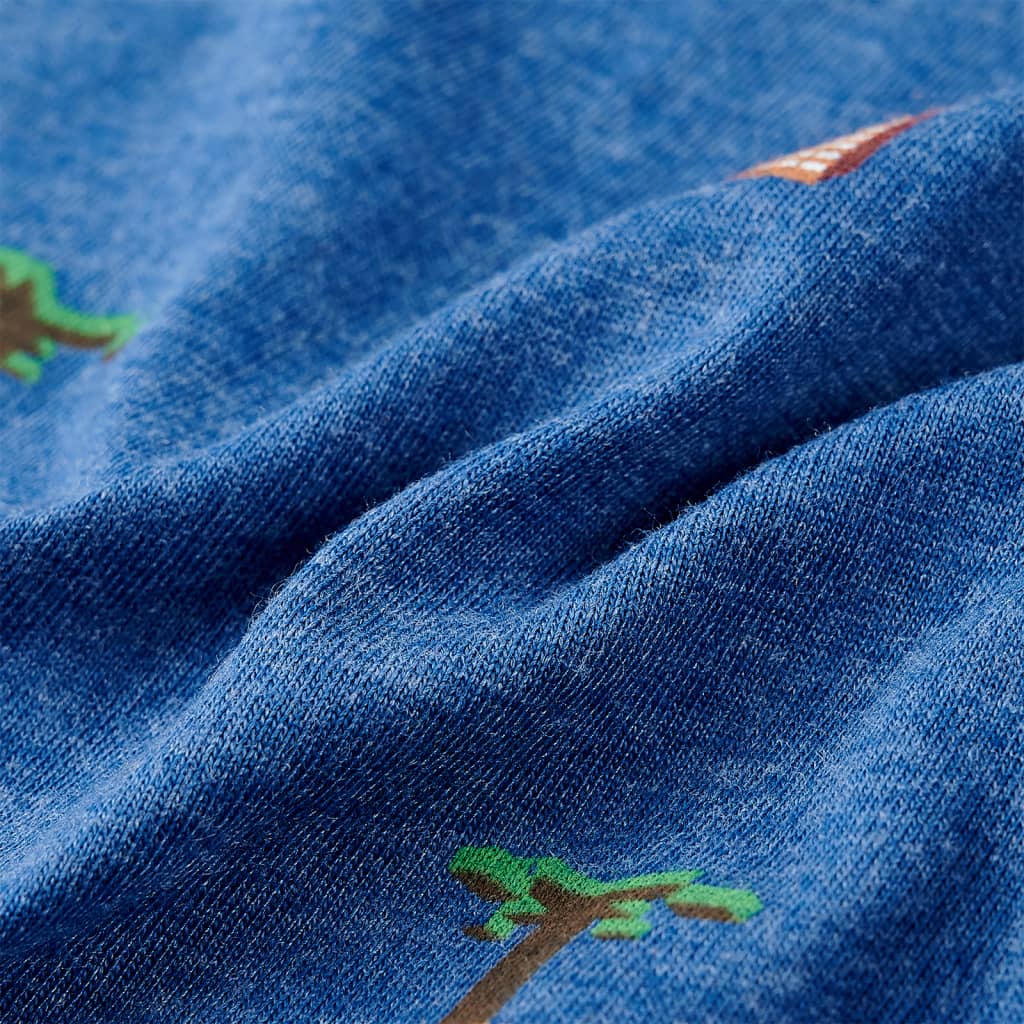 Μπλουζάκι Παιδικό Σκούρο Μπλε Μελανζέ 140