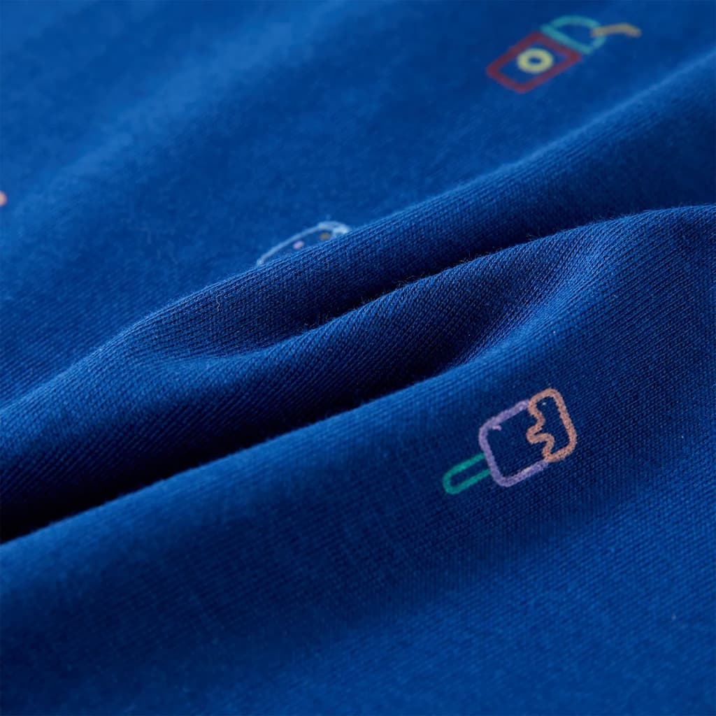 Αμάνικο Μπλουζάκι Παιδικό Σκούρο Μπλε 140