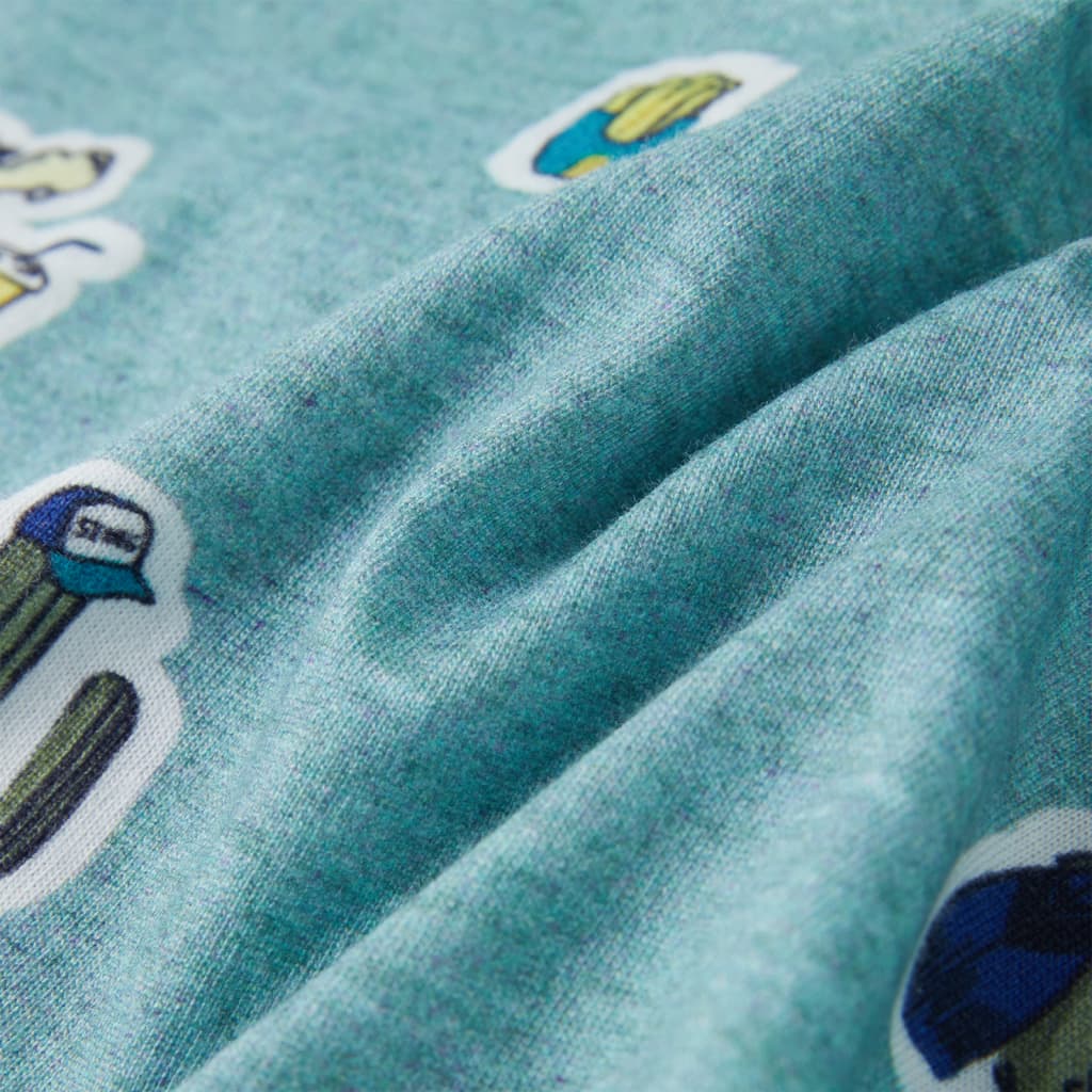 Μπλουζάκι Παιδικό Ανοιχτό Πράσινο Μελανζέ 116