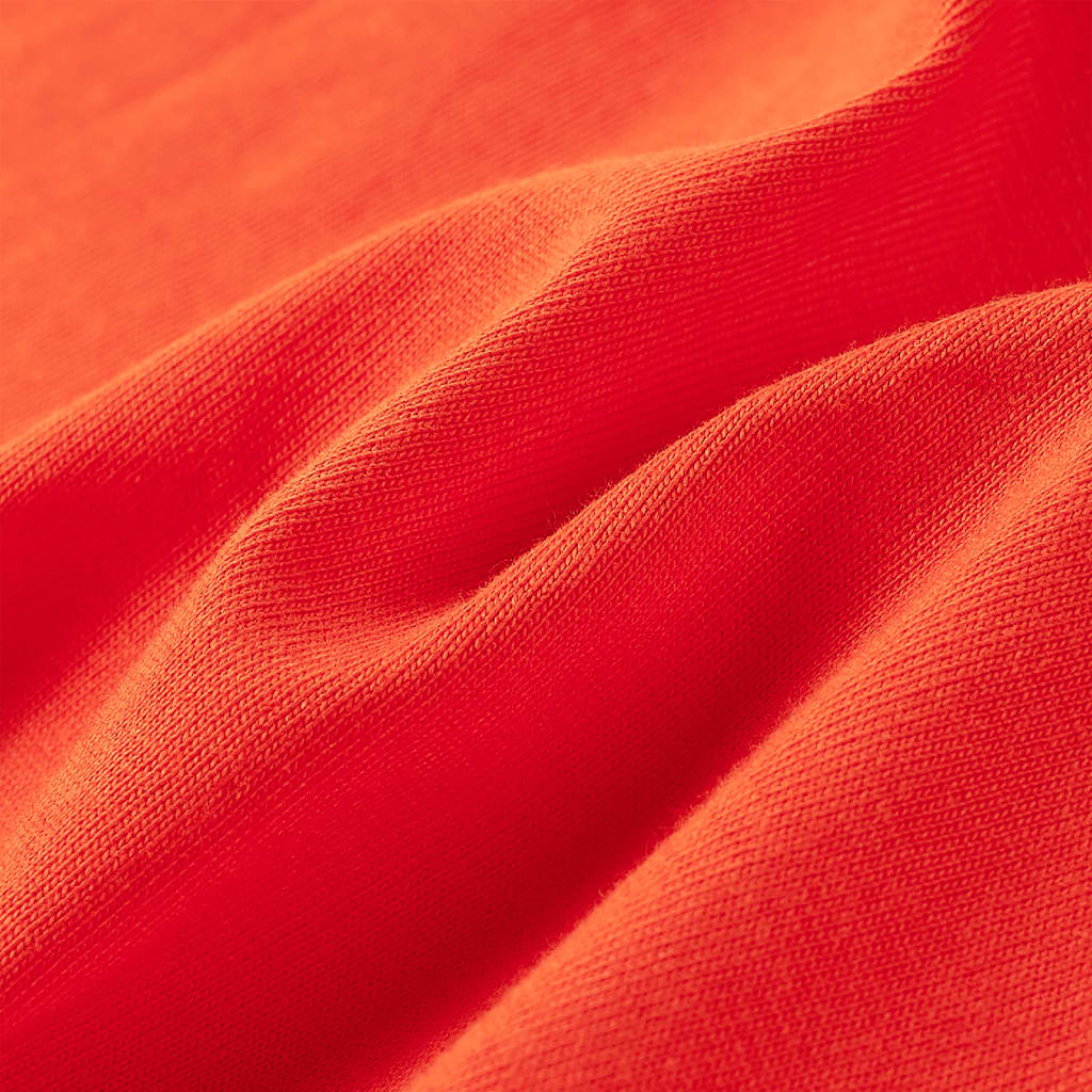 Μπλουζάκι Παιδικό Μακρυμάνικο Έντονο Πορτοκαλί 116