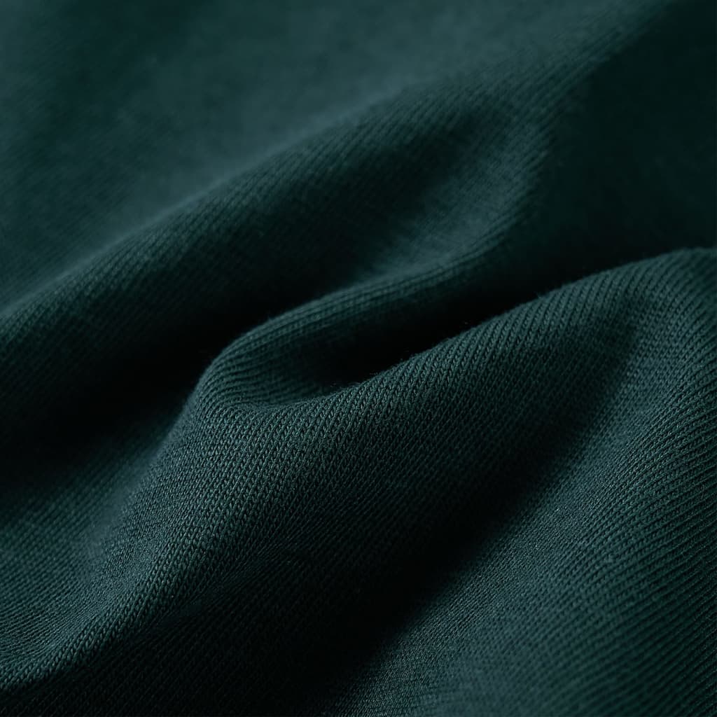 Μπλουζάκι Παιδικό Μακρυμάνικο Σκούρο Πράσινο 104