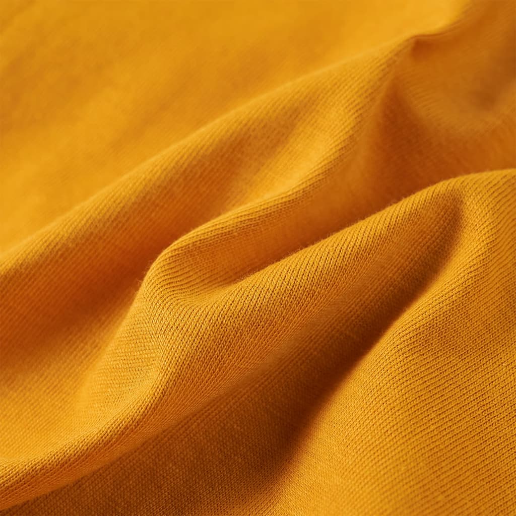 Μπλουζάκι Παιδικό Μακρυμάνικο Ώχρα 104