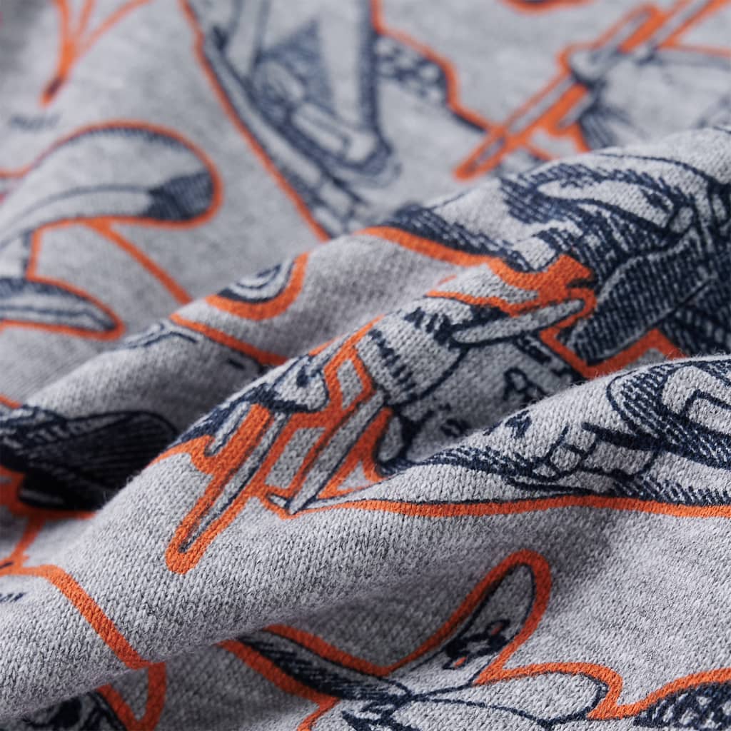 Φούτερ Παιδικό Γκρι Μελανζέ 140