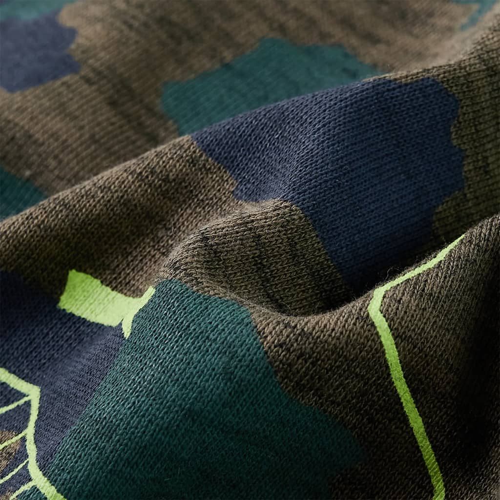 Φούτερ Παιδικό Σκούρο Χακί Μελανζέ 116