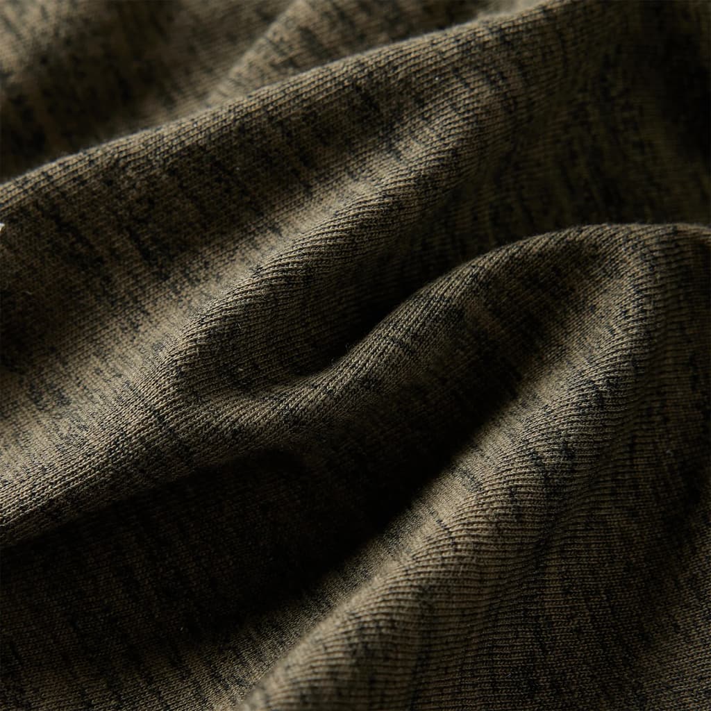 Μπλουζάκι Παιδικό Μακρυμάνικο Σκούρο Χακί Μελανζέ 128