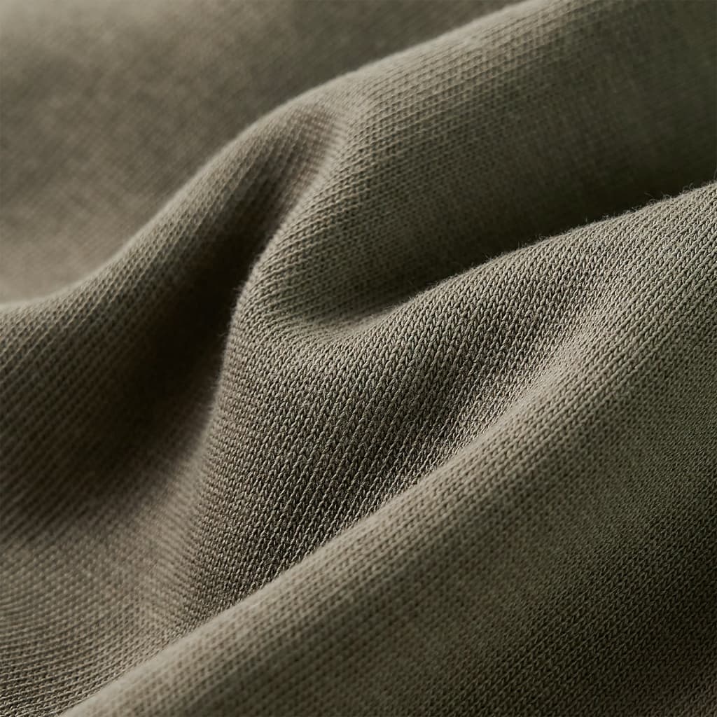 Φούτερ Παιδικό με Κουκούλα Χακί 92