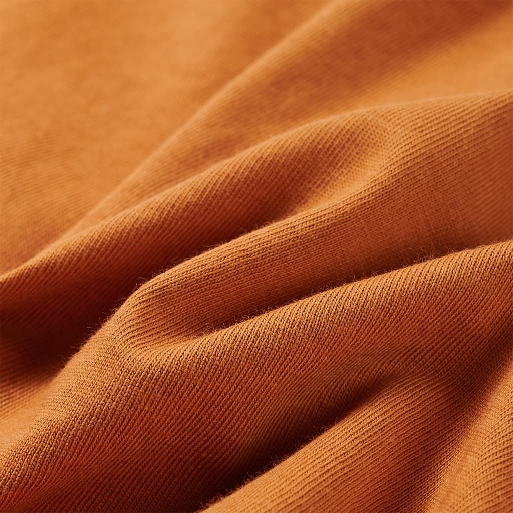 Μπλουζάκι Παιδικό Μακρυμάνικο Σκούρα Ώχρα 92