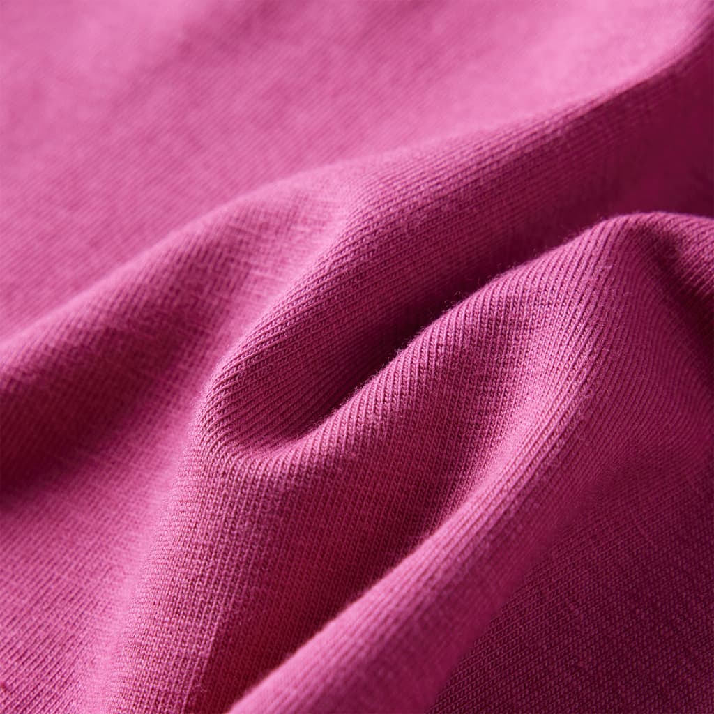 Μπλουζάκι Παιδικό Μακρυμάνικο Σκούρο Φούξια 116