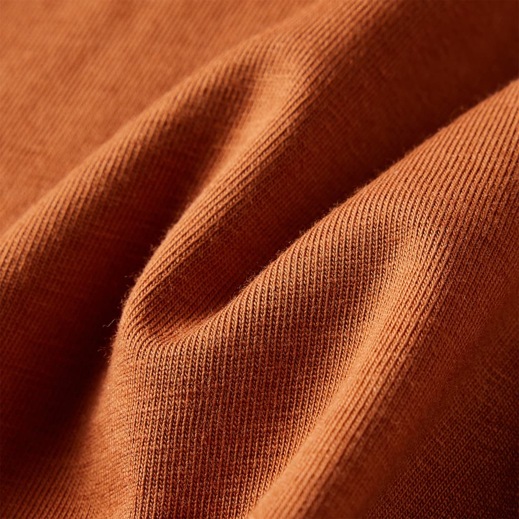 Μπλουζάκι Παιδικό Μακρυμάνικο Κονιάκ 104