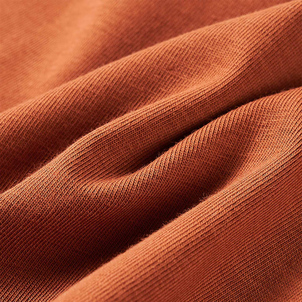 Μπλουζάκι Παιδικό Μακρυμάνικο Κονιάκ 140