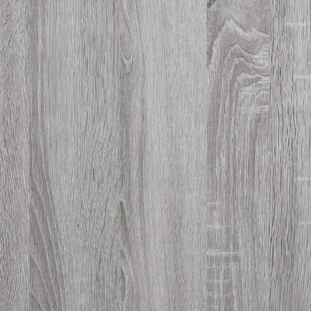 vidaXL Κομοδίνα 2 τεμ. Γκρι Sonoma 40 x 35 x 50 εκ. από Επεξεργ. Ξύλο