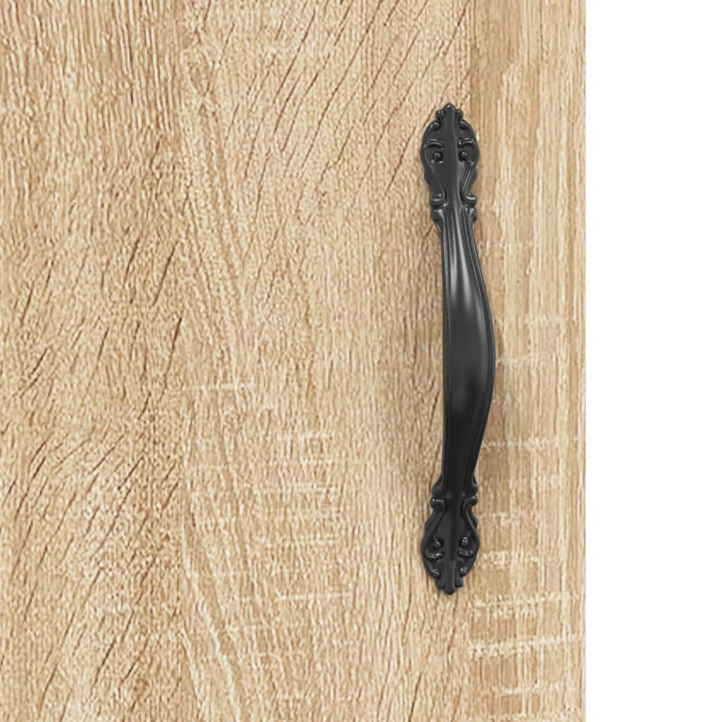 vidaXL Ντουλάπι Τοίχου Sonoma Δρυς 34,5 x 34 x 90 εκ. Επεξεργ. Ξύλο