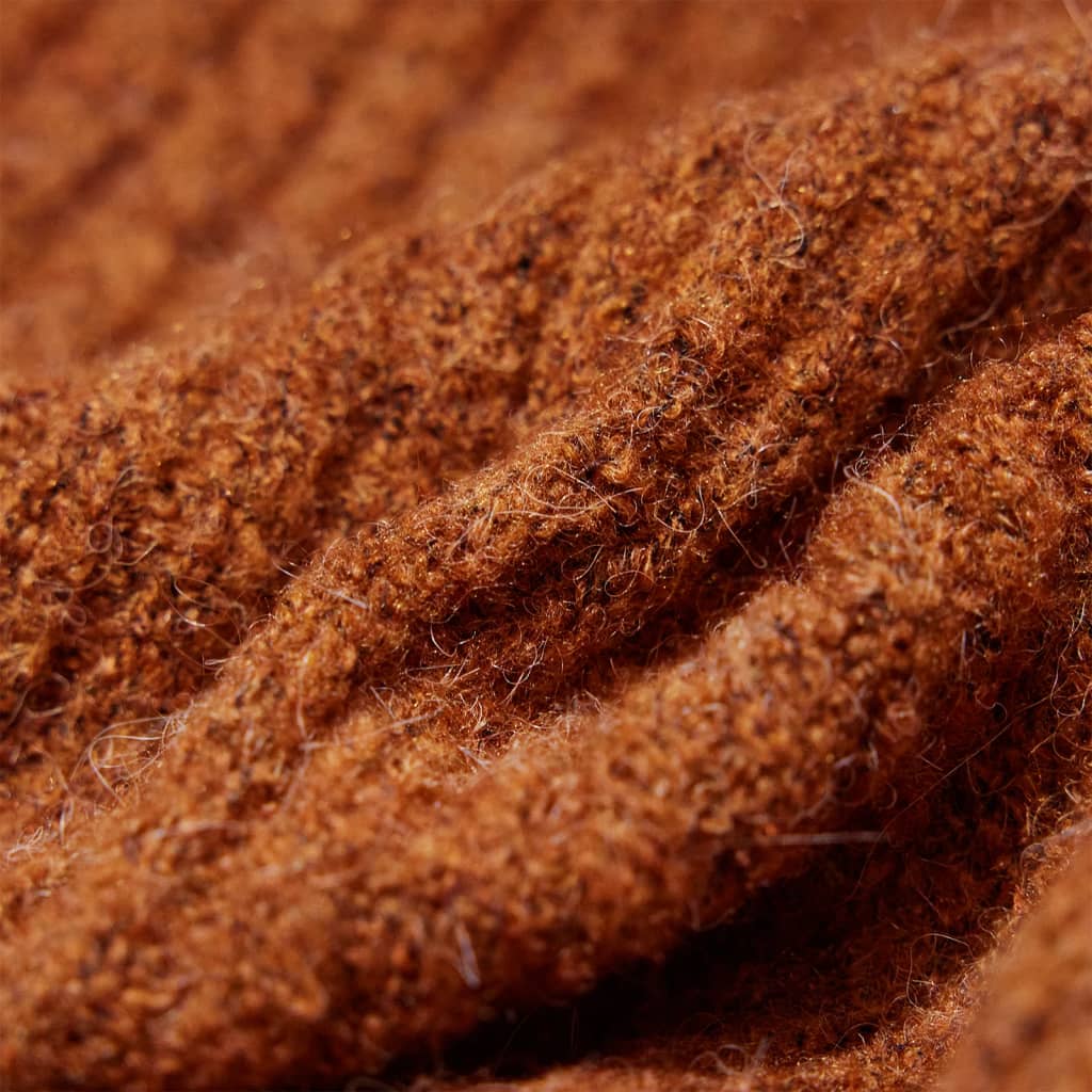 Ζακέτα Παιδική Πλεκτή Χρώμα Κονιάκ 116