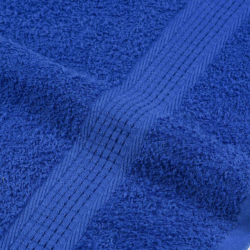 vidaXL Πετσέτες FROGN 10 τεμ. Μπλε 100x200 εκ. 360 γρ./μ²