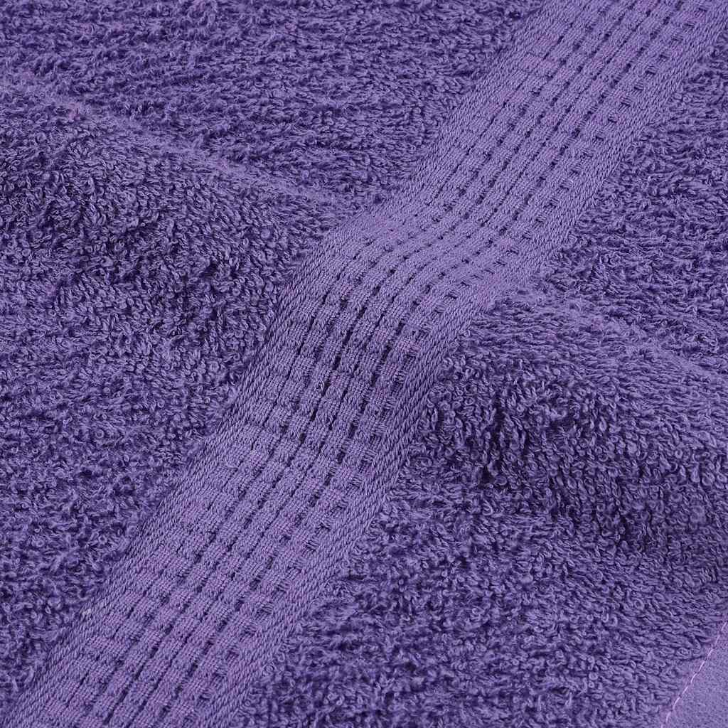 vidaXL Πετσέτες Σάουνας FROGN 10 τεμ. Μωβ 80x200 εκ. 360 γρ./μ²