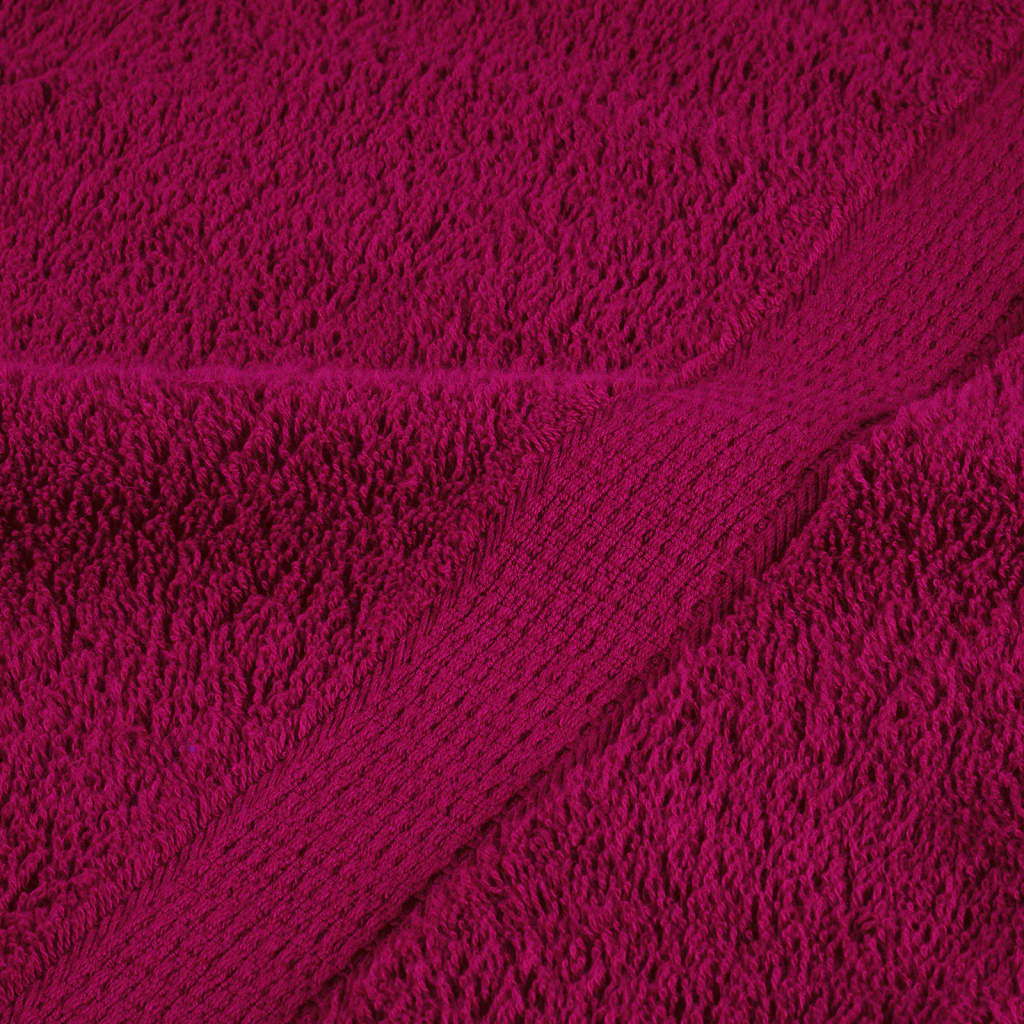 vidaXL Premium Πετσέτες μπάνιου SOLUND 10 τμχ Bordeaux 70x140 εκ. 600 gsm