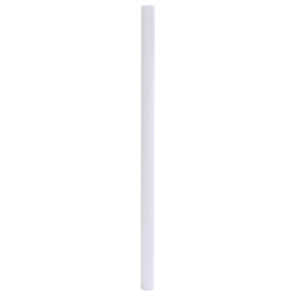vidaXL Μεμβράνη Παραθύρου Ματ Λευκό 90x1000 εκ. PVC