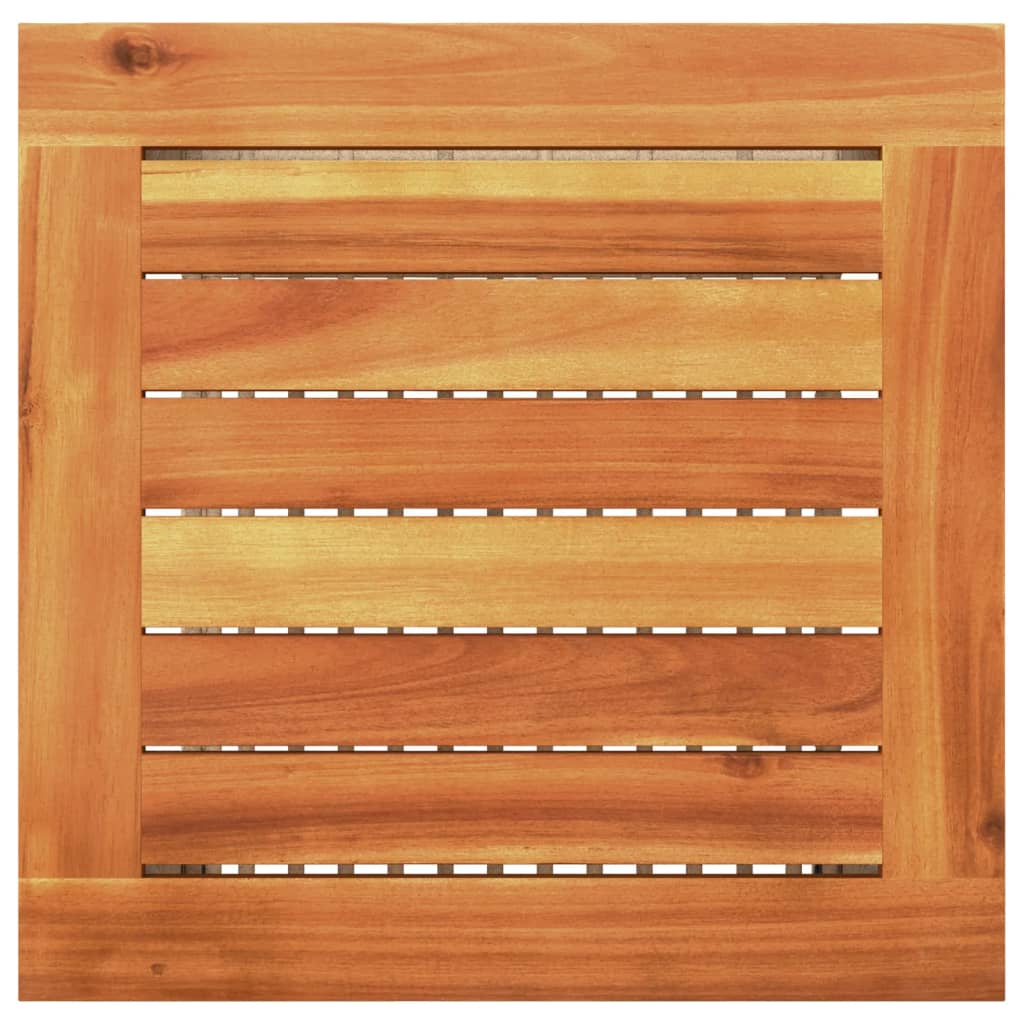 vidaXL Σετ Επίπλων Bistro 3 τεμ. Μπεζ Συνθ. Ρατάν/Ακακία με Μαξιλάρια